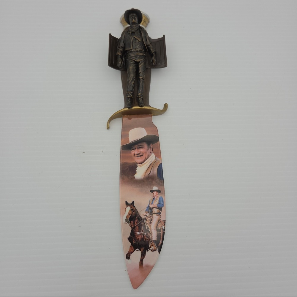 John Wayne Collectable Western Legend Plaque Bradford Exchange